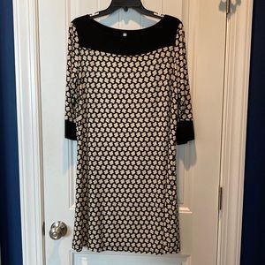 3/4 sleeve shift style dress